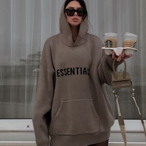 Knit FOG essentials hoodie
